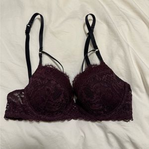 La Senza Red Lace Bra - Size 32C